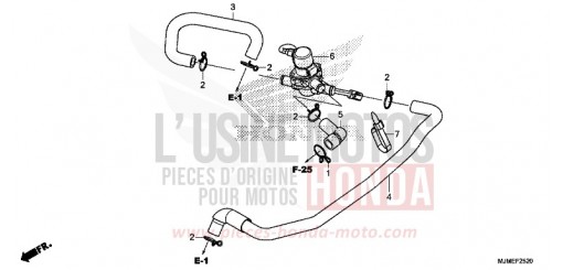 LUFTEINSPRITZ-STEUERVENTIL VFR800XF de 2015
