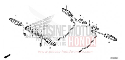 BLINKER VFR800XF de 2015