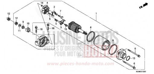 ANLASSER VFR800XF de 2015