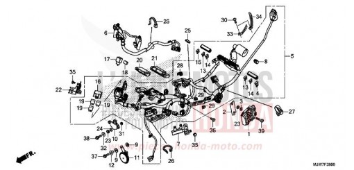 KABELBAUM CB500FAH de 2017