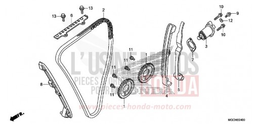 NOCKENWELLENKETTE/SPANNVORRICHTUNG CB1100CAH de 2017