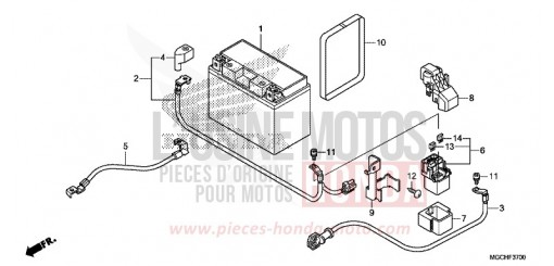 BATTERIE CB1100CAH de 2017