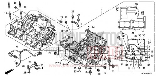 KURBELGEHAEUSE CB1100CAJ de 2018