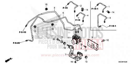 ABS-MODULATOR CB1100CAJ de 2018