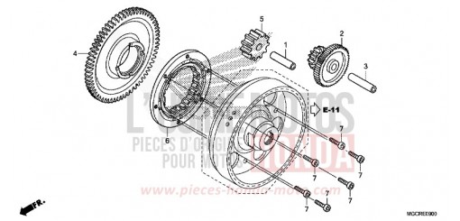 ANLASSERKUPPLUNG CB1100CAJ de 2018