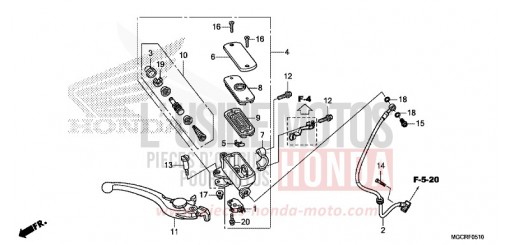 VORDERRADBREMSE CB1100CAJ de 2018
