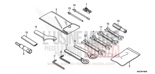 WERKZEUG CB1100CAJ de 2018