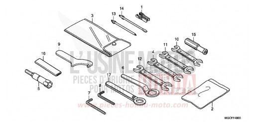 WERKZEUG CB1100NAK de 2019