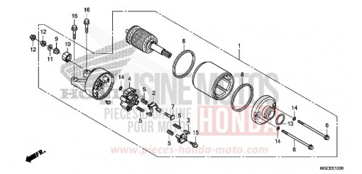 ANLASSER CB1100SAE de 2014