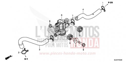 LUFTEINBLASMAGNETVENTIL CB500FAJ de 2018