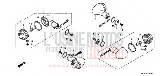 BLINKER CB1100AD de 2013