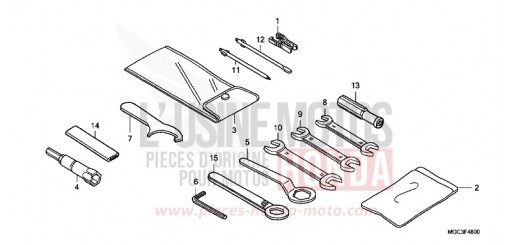 WERKZEUG CB1100AD de 2013