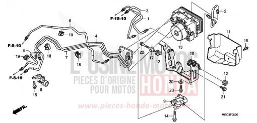 ABS-MODULATOR CB1100AD de 2013