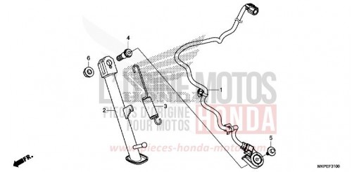SEITENSTAENDER CB500FAK de 2019