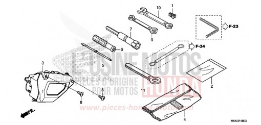 WERKZEUG CRF1000AJ de 2018