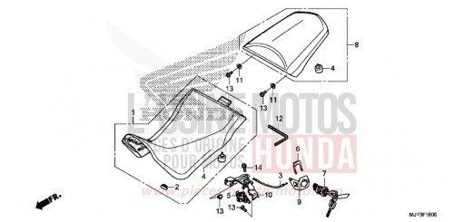 SITZ CRF1000AH de 2017