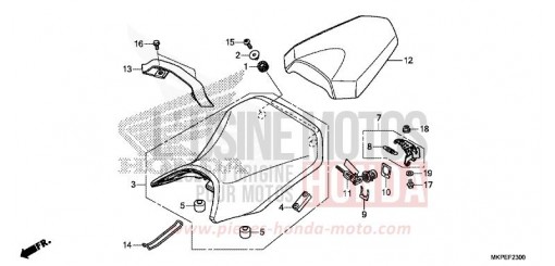 SITZ CB500FAK de 2019