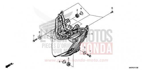 SCHEINWERFER CB500FAM de 2021