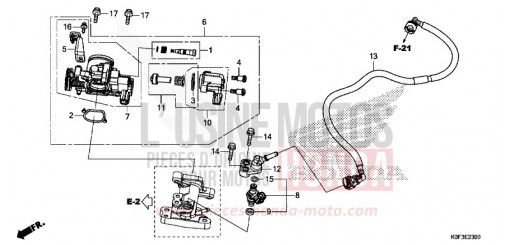DROSSELKLAPPENGEHAEUSE Z125MAK de 2019