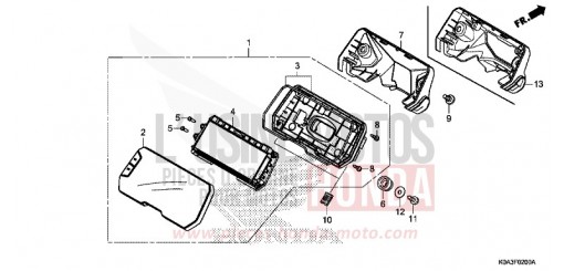 COMPTEUR CBF300NAJ de 2018