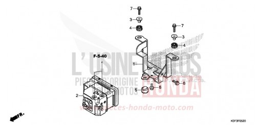 ABS-MODULATOR Z125MAK de 2019