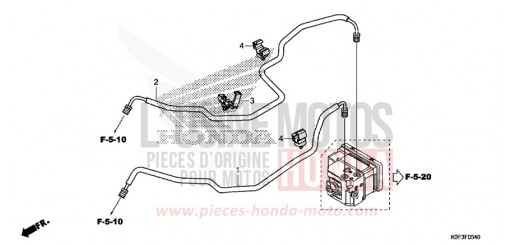 BREMSLEITUNG Z125MAK de 2019
