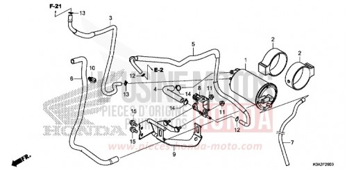 CUVETTE CBF300NAJ de 2018