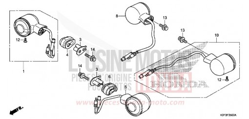BLINKER Z125MAK de 2019