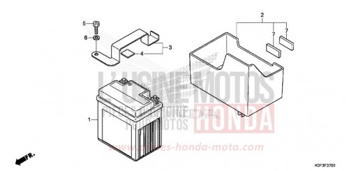 BATTERIE Z125MAK de 2019