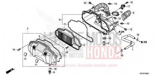 LUFTFILTER Z125MAK de 2019