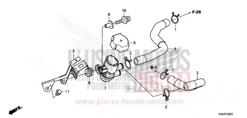 LUFTEINBLASMAGNETVENTIL CBF300NAJ de 2018