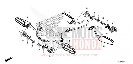 BLINKER CBF300NAJ de 2018