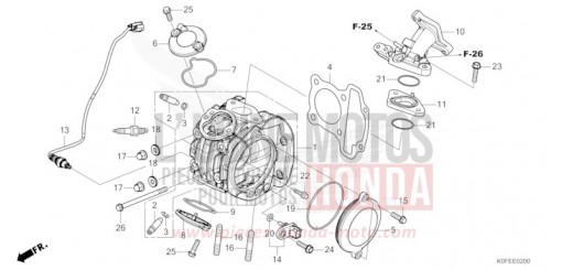 ZYLINDERKOPF Z125MAN de 2022