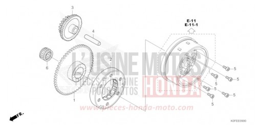 ANLASSERKUPPLUNG Z125MAN de 2022