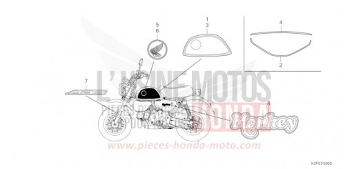 MARKE/STREIFEN Z125MAN de 2022