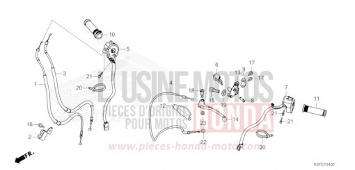 HEBELGRIFF/SCHALTER/KABEL Z125MAN de 2022