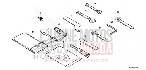 WERKZEUGE CB500FAM de 2021