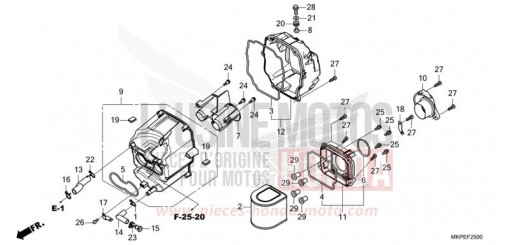 LUFTFILTER CB500FAN de 2022