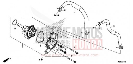 WASSERPUMPE CB500FF de 2015
