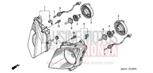 PROJECTEUR VTR1000SPY de 2000