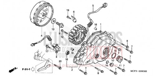 GENERATRICE VTR1000SP3 de 2003