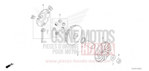 ANTRIEBSFLAECHE WW125EX2F de 2015