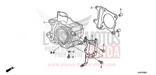 ZYLINDER WW125EX2F de 2015