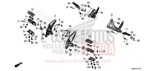 STUFE CB650FE de 2014