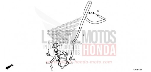 RESERVETANK WW125EX2H de 2017