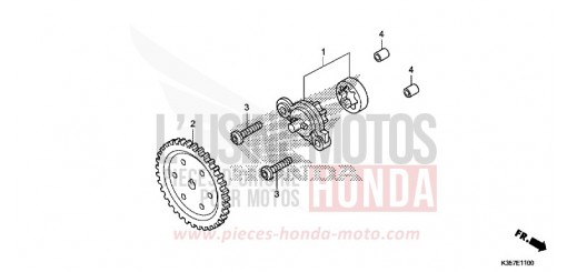 OELPUMPE WW125EX2H de 2017