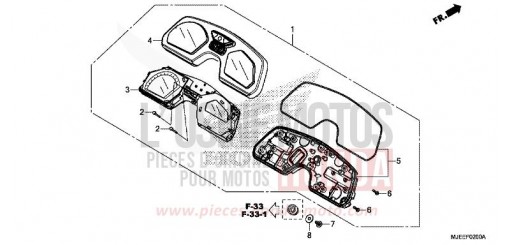 MESSGERAET CB650FE de 2014