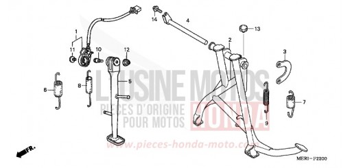STAENDER CBF600NA4 de 2004