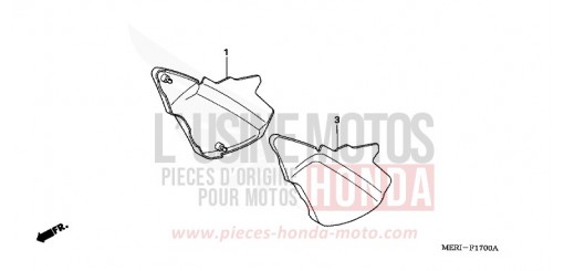 SEITENABDECKUNG CBF600NA5 de 2005