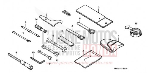 WERKZEUGE CBF600NA5 de 2005